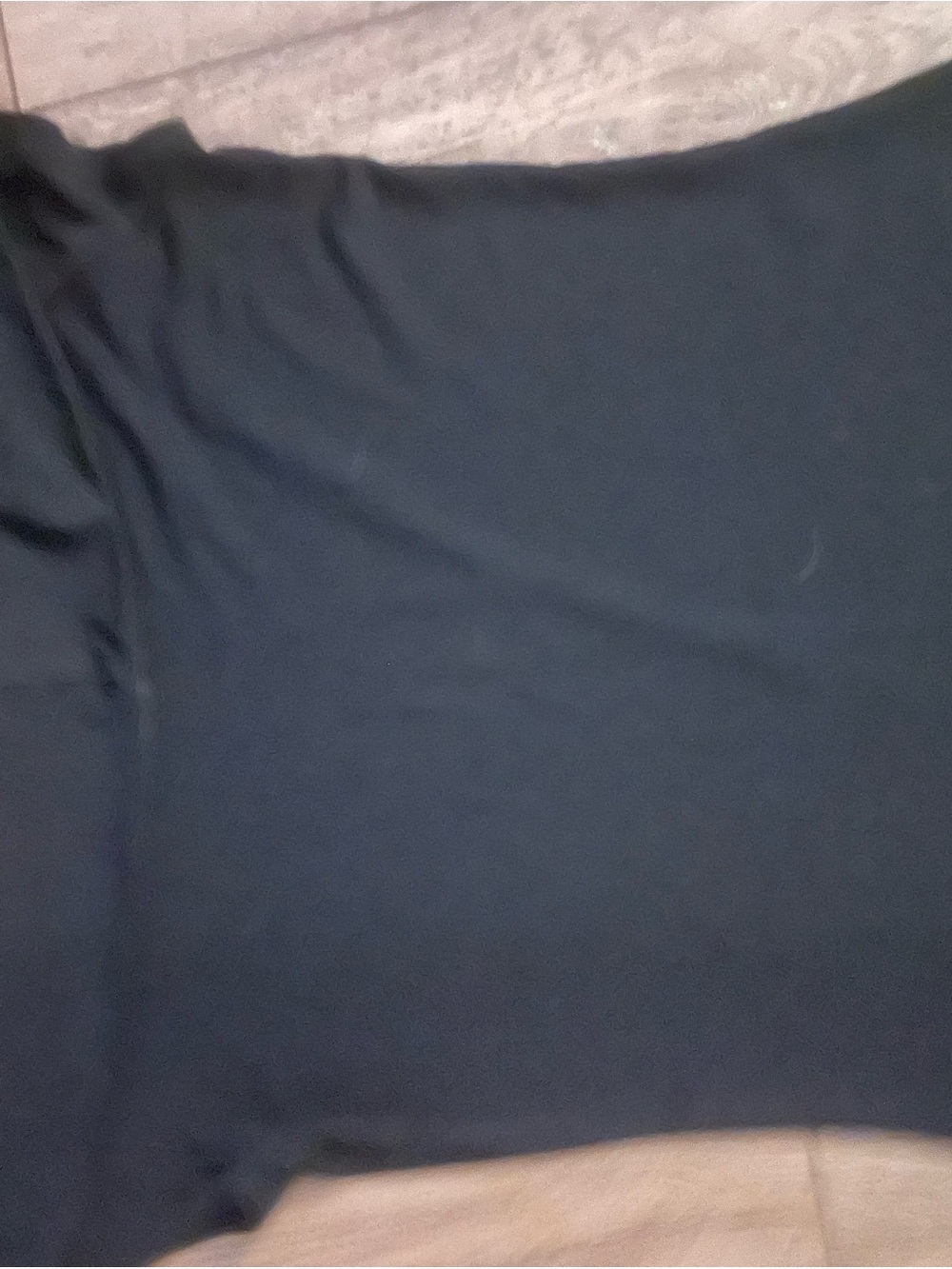 Wrapper Black Short-Sleeve Women's Top - Picture 2 of 3